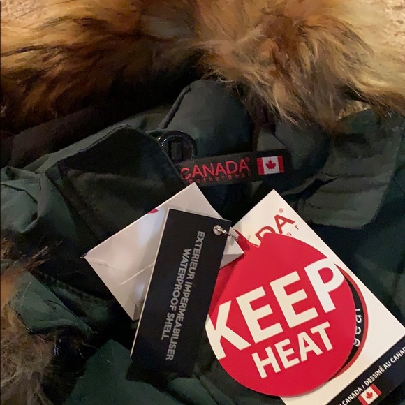 Forest Green Faux Fur Parka - Picture 4 of 16